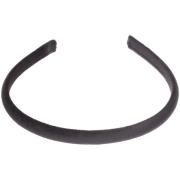 Dark Velvet Hair Band Thin Black