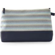 Ceannis Striped Cosmetic Large / Blue