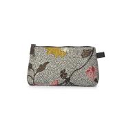 Ceannis Cosmetic Small Flower Linen Grey 21x12x6 cm