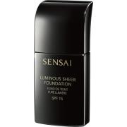 Sensai Luminous Sheer Foundation SPF15 205 Mocha Beige - 30 ml