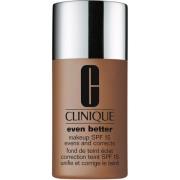 Clinique Even Better Makeup Foundation SPF 15 WN 125 Mahogany - 30 ml