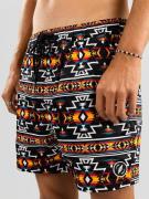 Dravus Venue Shorts geo pattern black
