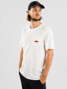 Coal Zypher T-Shirt snow white salmon