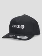 Stance Icon Snapback Hatt black