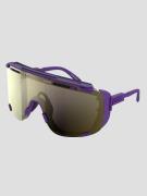 POC Devour Glacial Sapphire Purple Translcnt Solglasögon clarity univ/...