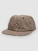 HUF One Star Houndstooth 6 Keps oatmeal