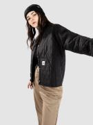 Blue Tomato Quilted Bomber Jacka black
