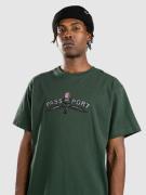 Pass Port Thistle Embroidery T-Shirt forest green
