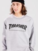 Thrasher Skate-Mag Crewneck Tröja grey mottled