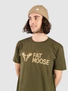 Fat Moose FM Logo T-Shirt army
