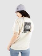 THE NORTH FACE Relaxed Redbox T-Shirt white dune