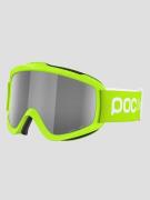 POC Pocito Iris Fluorescent Yellow Goggle green/clarity pocito