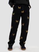 Lurking Class Butterfly Cords Byxor black/tobacco