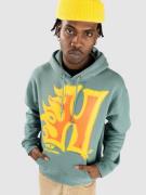 HUF Heat Wave Hoodie sage