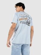 Brixton Harvester Tailored T-Shirt dusty blue