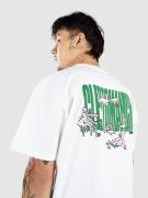 Cleptomanicx Full Time Service T-Shirt white