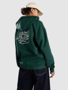 Santa Cruz Fever Dream Dot Hoodie med Dragkedja emerald