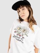 Petals and Peacocks Celebrated T-Shirt white