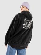 Santa Cruz Ornate Dot Hoodie black acid wash