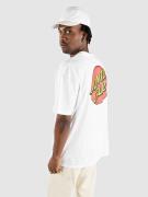 Santa Cruz Classic Dot Chest T-Shirt white