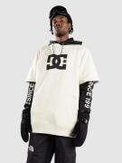 DC Dryden Shred Hoodie silver birch