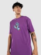 Santa Cruz Knox Faces Hand Front T-Shirt grape