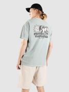 Quiksilver Wake Up World T-Shirt chinois green