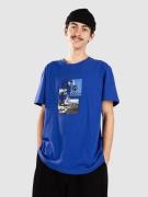 Poetic Collective Skull T-Shirt blue