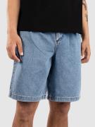 Vans Authentic Chino Loose Pleated Denim Shorts stonewash/blue