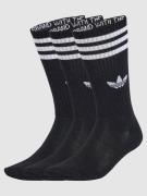 adidas Originals 3S High Cr S 3P Socks black/black/black