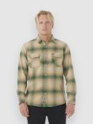 Rip Curl Count Flannel Skjorta khaki rock