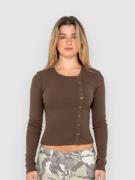 Rusty Button Up T-Shirt java