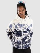 Dravus Helia Cozy Full Fleecejacka blue landscape