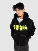 Empyre Slime Hoodie med Dragkedja black