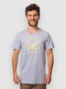 Light Surfboards T-Shirt dark grey heather