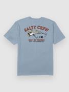 Salty Crew Snag It Classic T-Shirt blue fog
