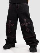 Ninth Hall Astray Cross Jeans pink cont blk