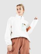 Patagonia Microdini Half-Zip Fleecetröja birch white