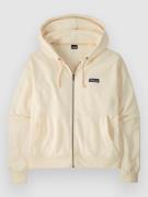 Patagonia Ahnya Full Hoodie med Dragkedja natural