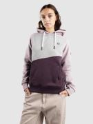 Kazane Gudrin Hoodie sea fog lt hthr gr plum