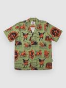 The Dudes Beelzebud Green Hawaiian Skjorta multicolor