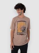 Hurley H2O Dri Wave Mandala T-Shirt bristlecone htr