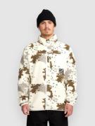 Volcom Nelson Sherpa Full Hoodie med Dragkedja white