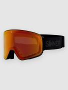 Sinner Snowghost Matte Black Goggle double sintrast/trans+