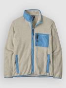Patagonia Synch Fleecejacka oatmeal htr w/shore blue