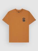 Quiksilver Evo Blossom Of Peace T-Shirt tobacco brown