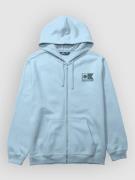Salty Crew Stitched Hoodie med Dragkedja clear sky