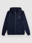 Quiksilver Basic Hoodie med Dragkedja navy blazer