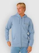 Rip Curl Hazey Days Hoodie med Dragkedja faded denim