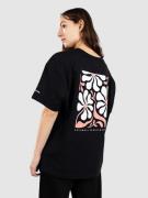 Columbia Rolling Bend Graphic Oversized T-Shirt black/floral fun